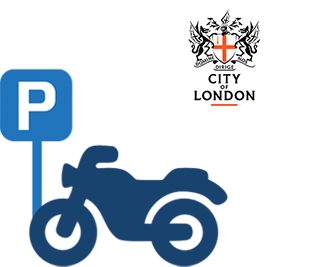City of London motorcycle bays
