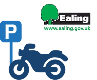 Ealing motorcycle bays